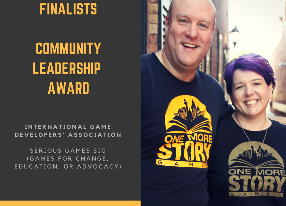 OMSG Founders nominated for IGDA “Community Leadership” Award
